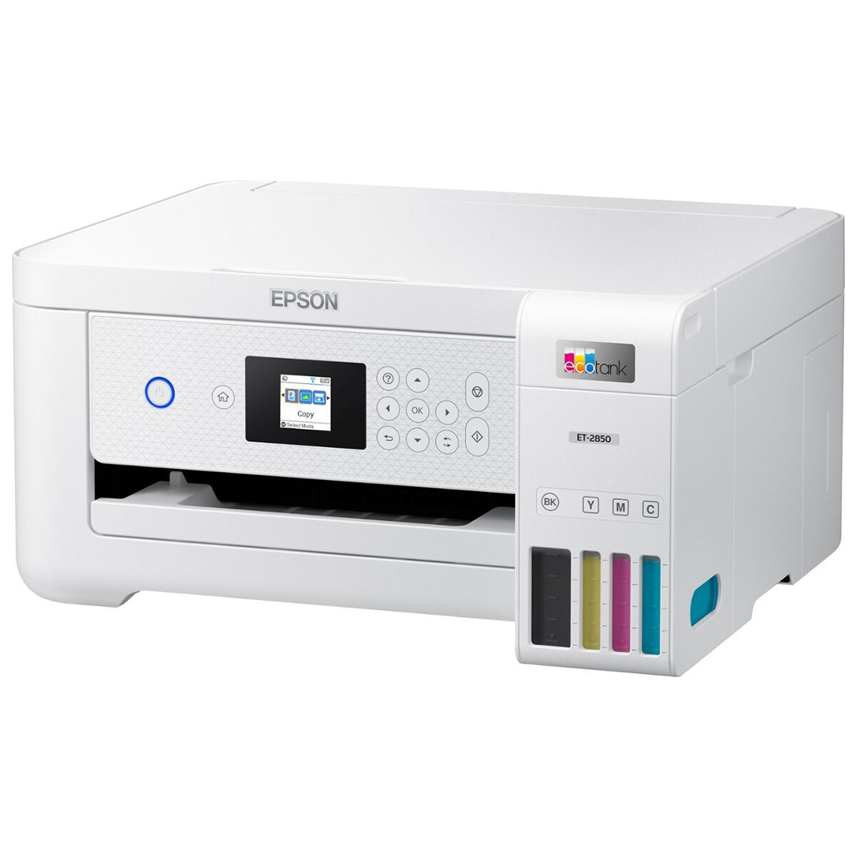 Epson - EcoTank ET-2850 All-in-One Supertank Inkjet Printer - White