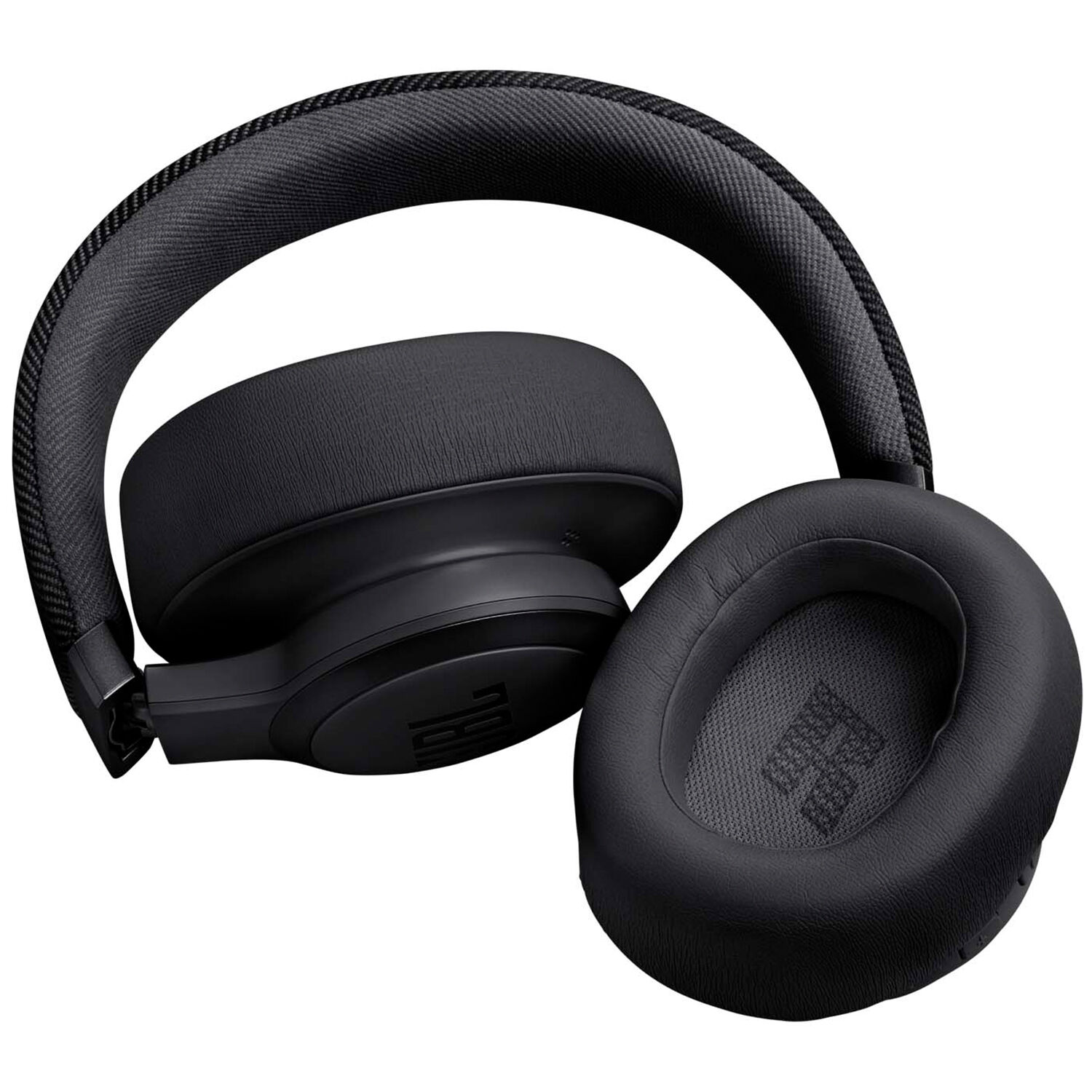 JBL - Live 770NC Wireless Noise Cancelling Over-The-Ear Headphones - Black