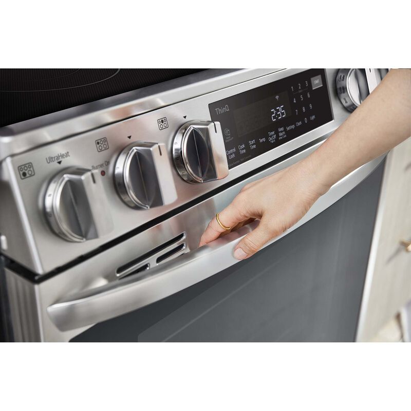 LSEL6333F LG 30 Smart Electric Slide In Range with Air Fry