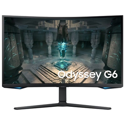 Samsung - 32" Odyssey G65B QHD 240Hz 1ms(GtG) HDR600 Gaming Hub 1000R Curved Gaming Monitor - Black | LS32BG652ENX