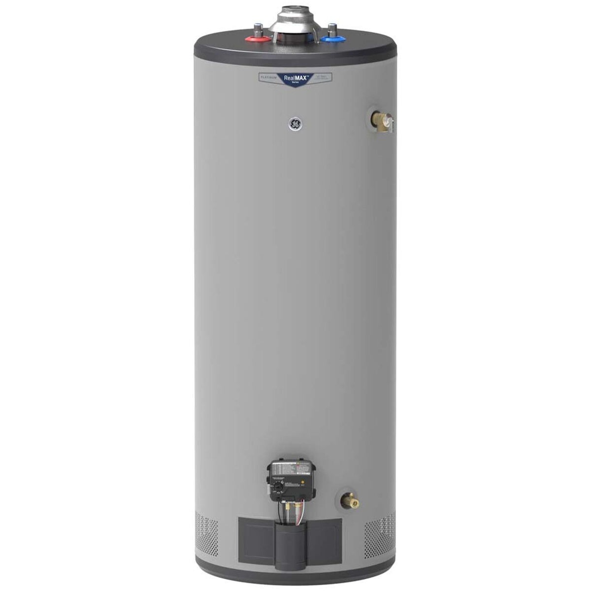 GE RealMax Platinum Natural Gas 50 Gallon Tall Water Heater with
