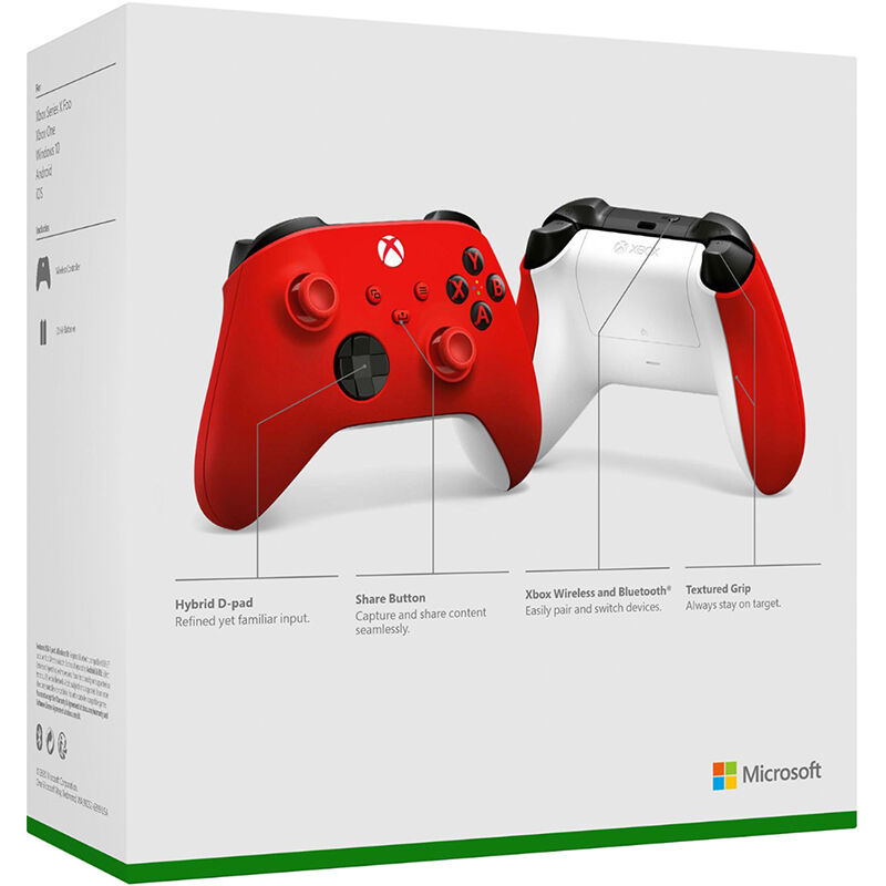 Xbox Wireless Controller - Pulse Red for Xbox Series X