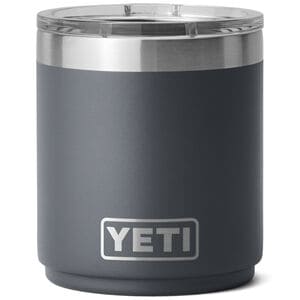 YETI Rambler 10 oz Stackable Lowball with Magslider Lid - Charcoal, Yeti-Charcoal, hires