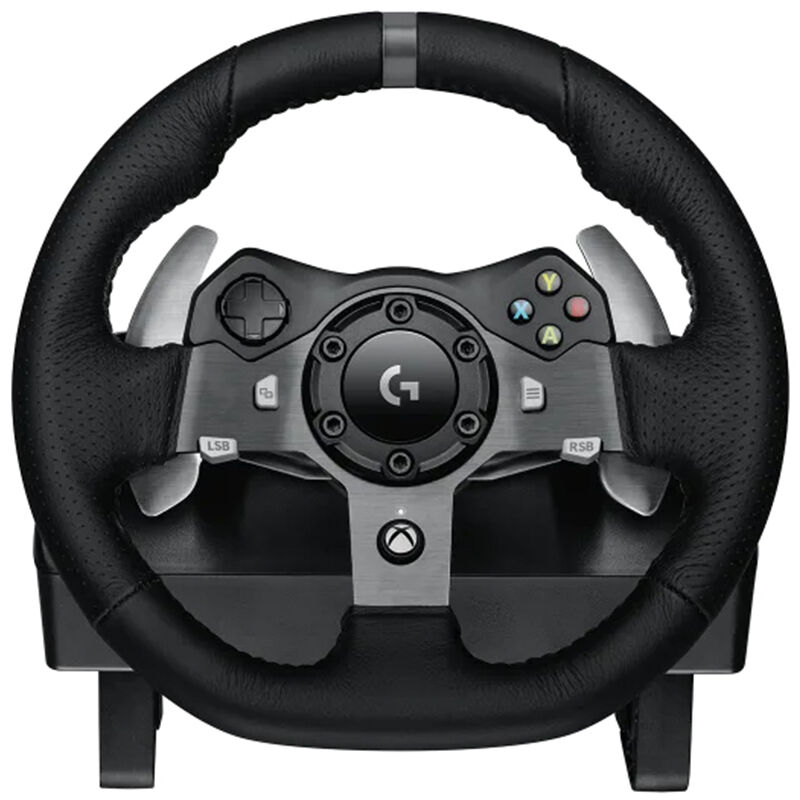 Logitech - G920 Driving Force Racing Wheel and pedals for Xbox