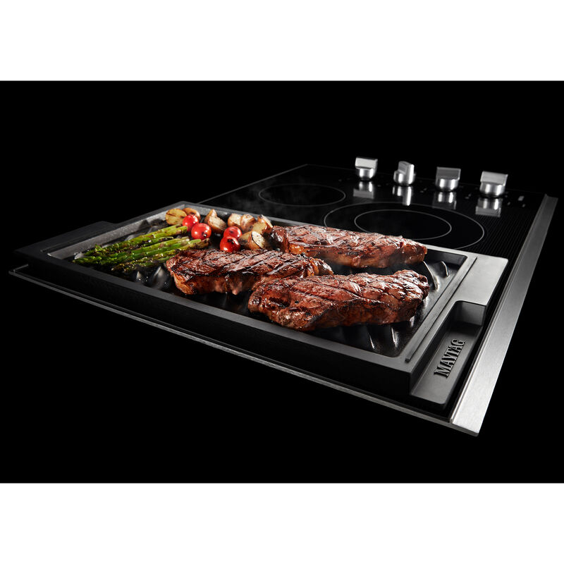 Stove Top Griddle Grill Stainless Steel for Gas Electric Induction
