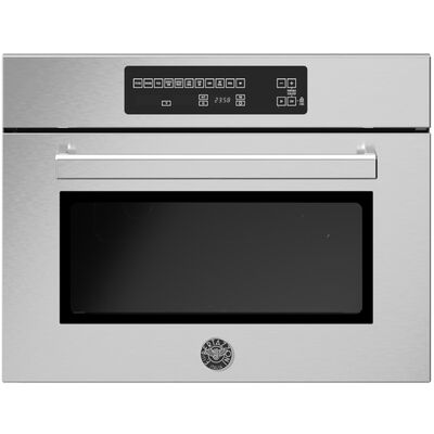 Bertazzoni Professional Series 24 in. 1.3 cu. ft. Electric Wall Oven with Standard Convection - Stainless Steel | PROF24SOEX