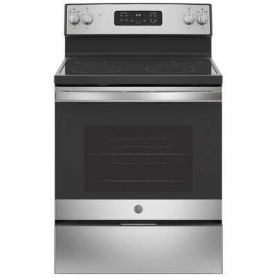 GE 24 in. 2.9 cu. ft. Convection Oven Freestanding Electric Range