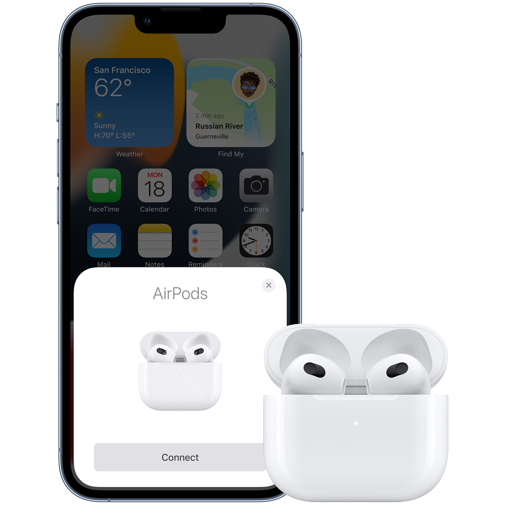 Apple - AirPods (3rd generation) with Lightning Charging Case