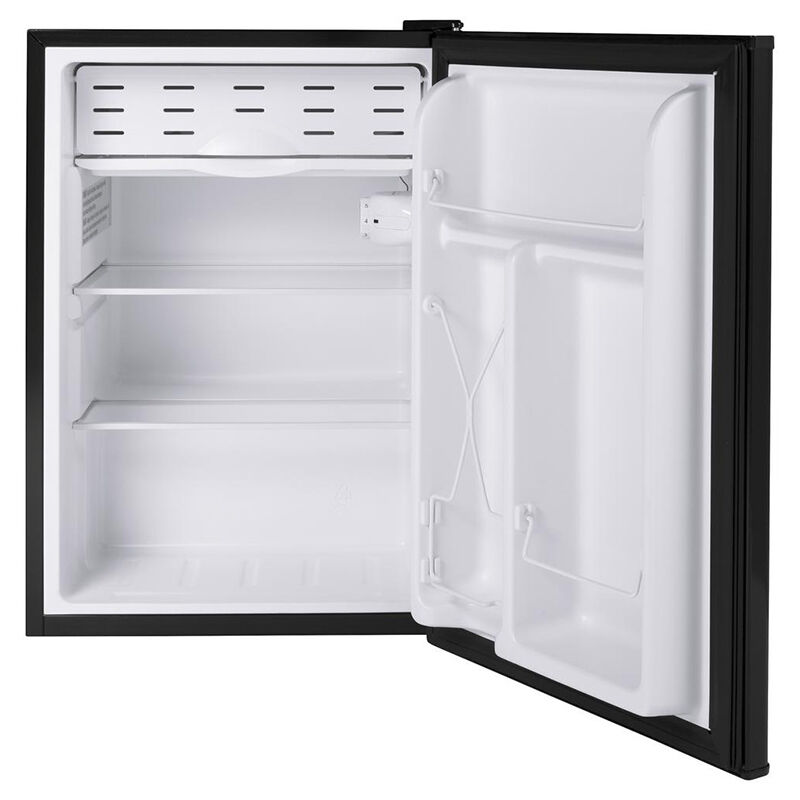 Hotpoint 19 in. 2.7 cu. ft. Mini Fridge with Internal Freezer Compartment - Black, Black, hires