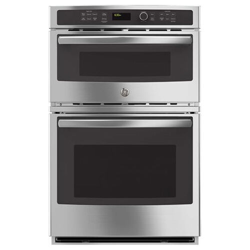 GE 27 in. 6 cu. ft. Electric Oven/Microwave Combo Wall Oven With Self Clean  - Stainless Steel
