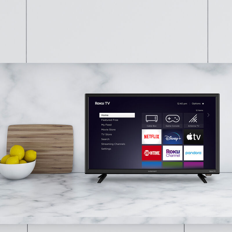 Smart TV 24 inch ROKU LED Smart Home HD Hi Def Flat Screen Streaming WiFi  Small