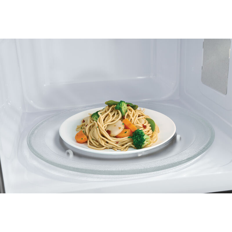 Frigidaire FMBS2227AB 22 Inch Built-In Microwave with 1.6 Cu. Ft. Capacity,  Sensor Cook, Sensor Reheat, Interior LED Lighting, Defrost, Extra-Large  Glass Turntable, Zero-Clearance Door, Child Lock and UL Listed