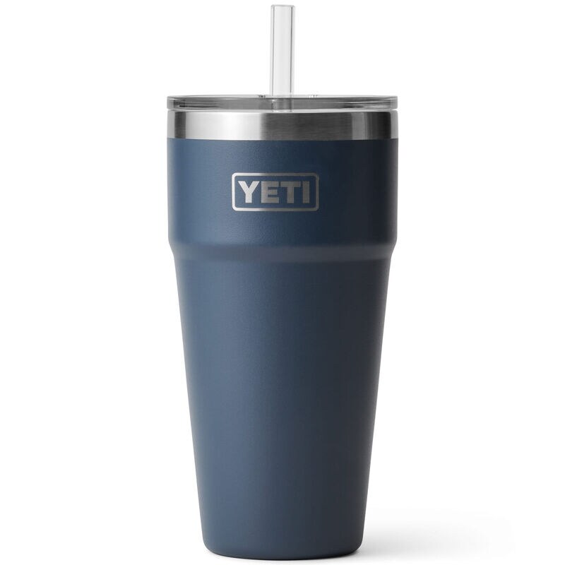 Yeti Rambler 26 oz Stackable Cup - Navy