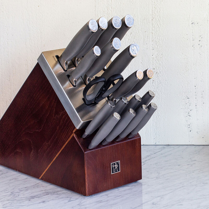 Henckels Graphite 7-Piece Self-Sharpening Knife Block Set