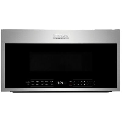 Frigidaire Gallery 30 in. 1.9 cu. ft. Over-the-Range Microwave with 11 Power Levels, 400 CFM & Sensor Cooking Controls - Stainless Steel | GMOS1964AF