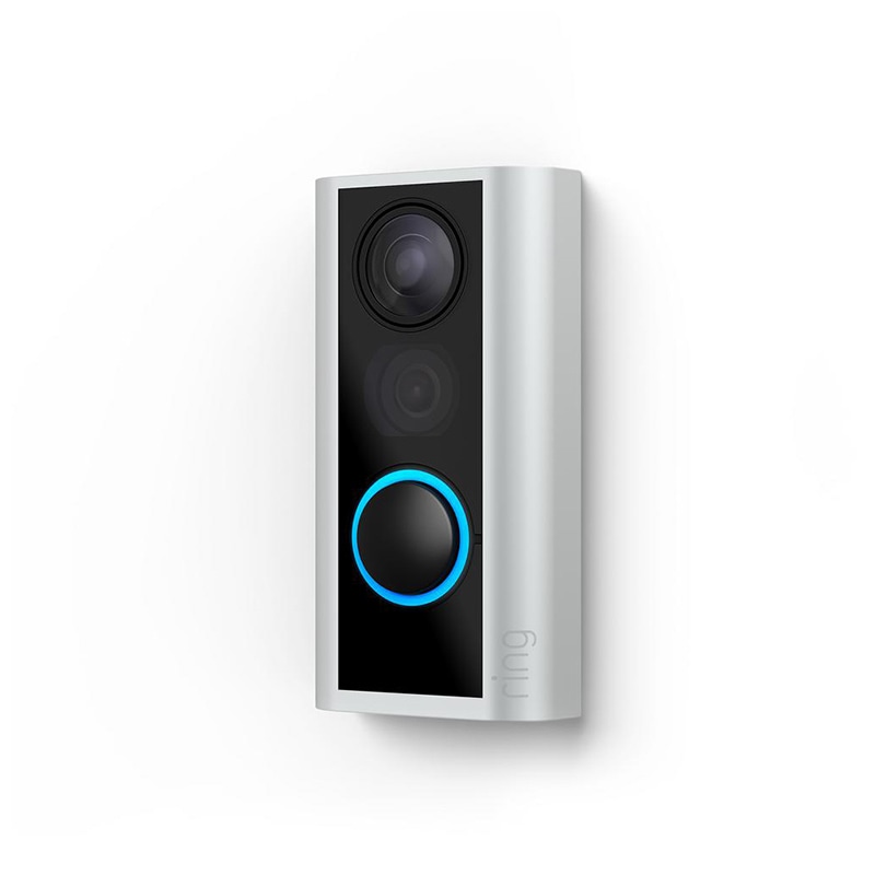 ring video doorbell satin nickel wireless doorbell