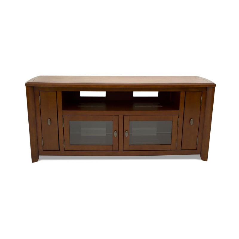 Tech Craft 4 Shelf TV Stand  Walnut  PCRichard.com  AWC6428