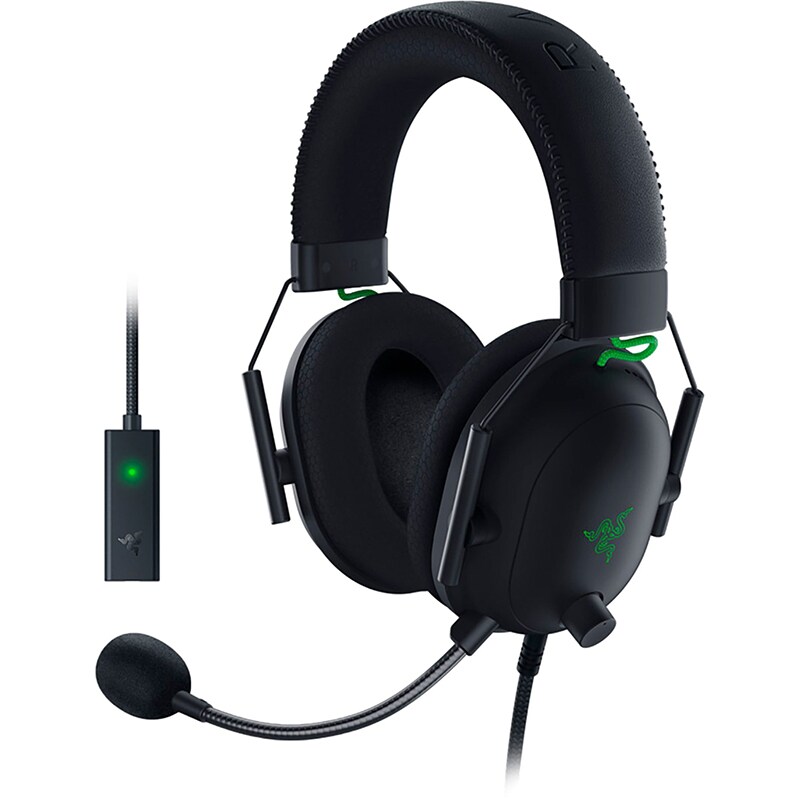 Razer BlackShark V2 Multi-platform Wired eSports Headset with USB Sound ...