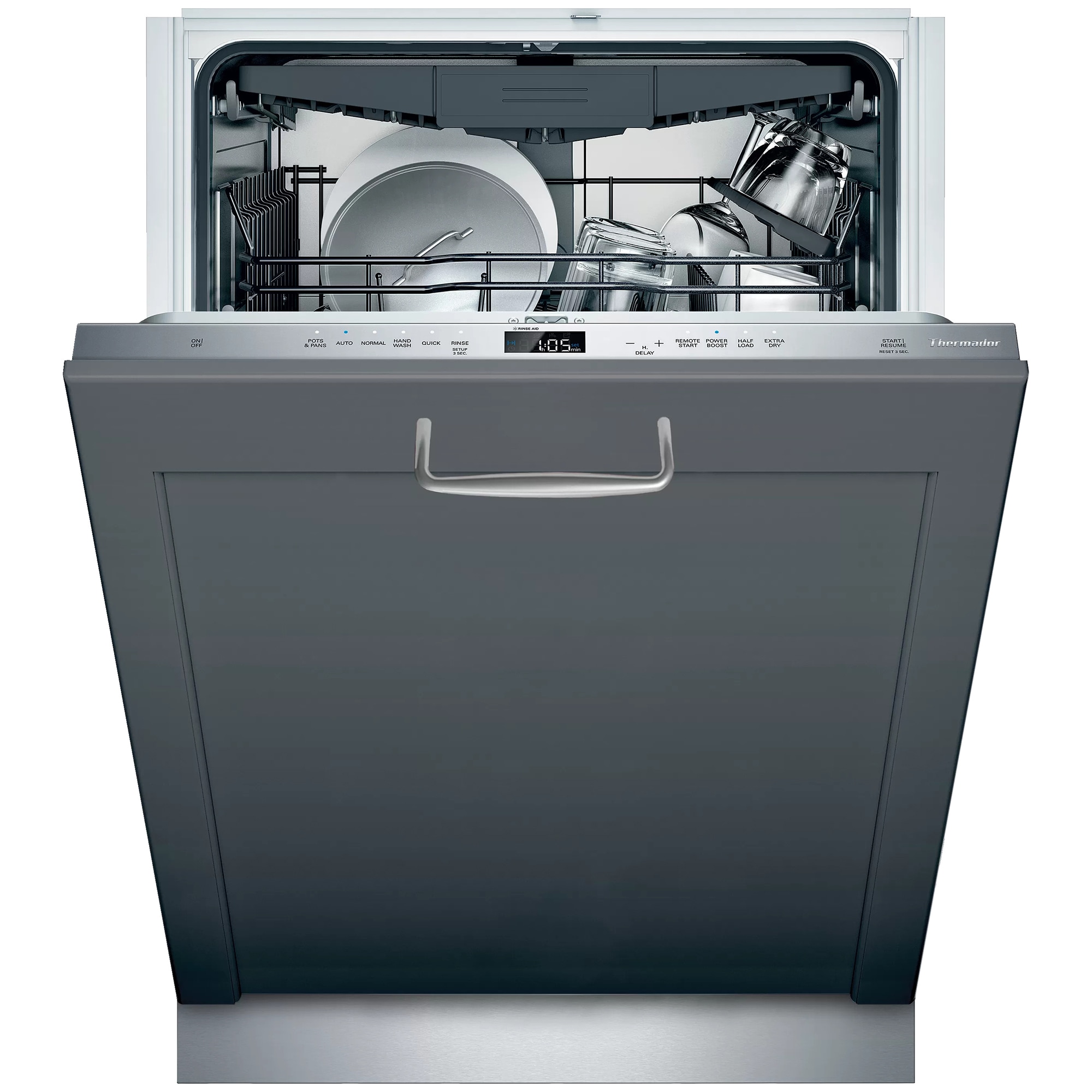 Thermador Emerald Series 24" Dishwasher with 48 dBA Quiet Level, 6 Wash