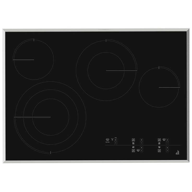 Jenn Air 30 Electric Cooktop With 4 Burners Black Pcrichard