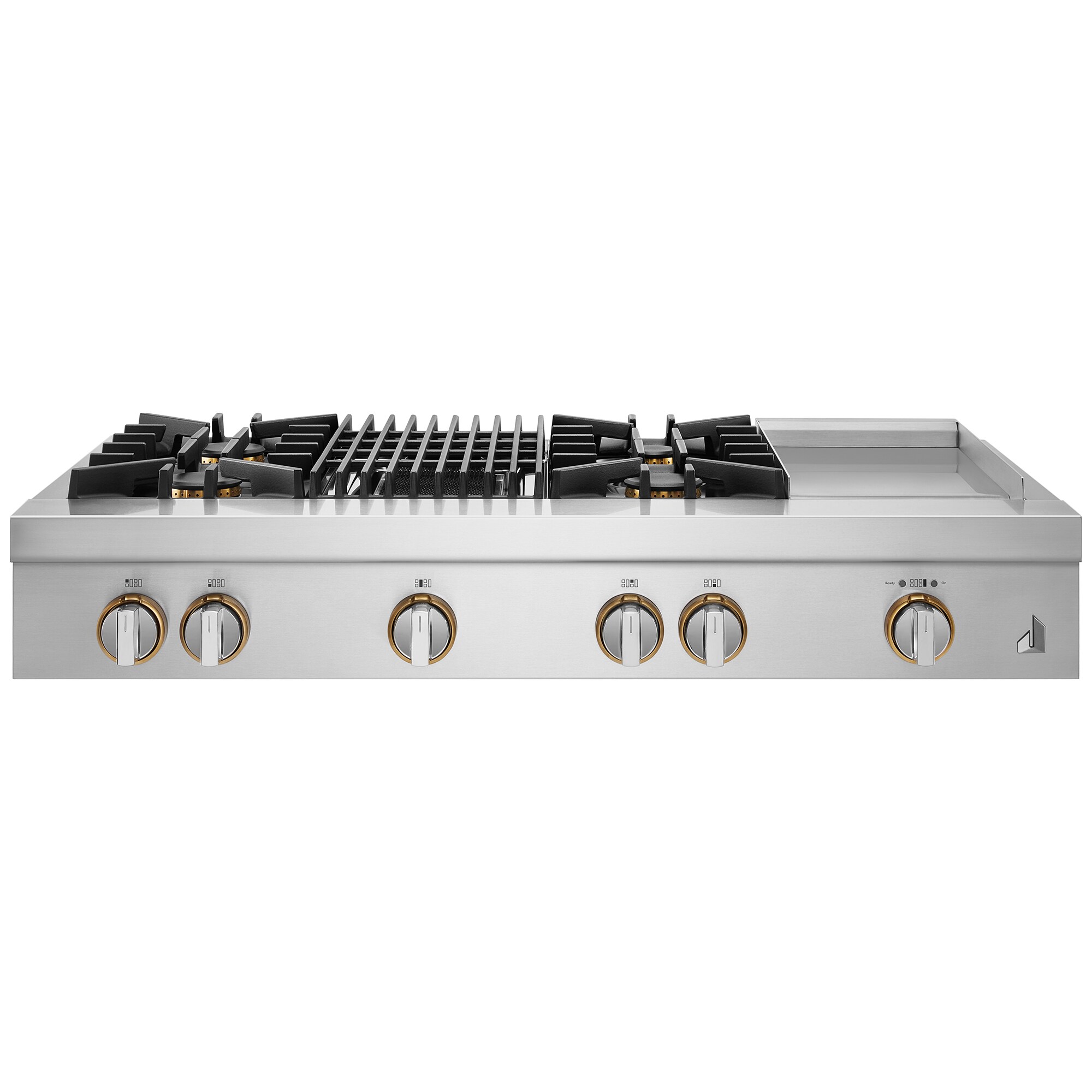 Jennair 48 Gas Cooktop With 4 Burners Stainless Steel