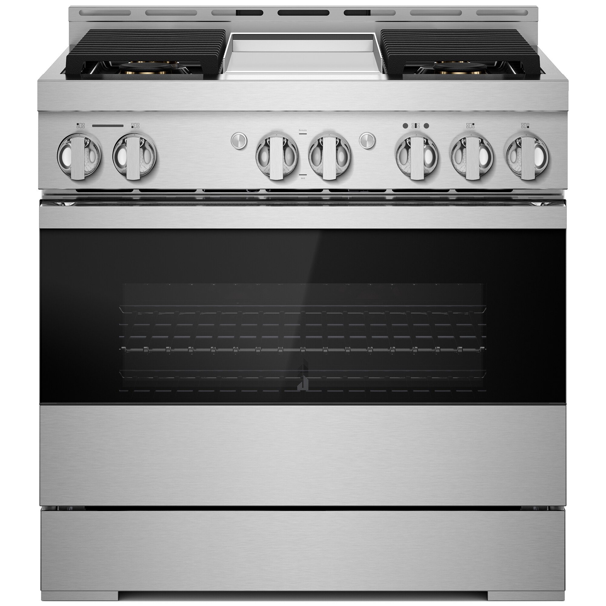 Jennair Noir Series 30 4 Burner Free Standing Gas Range Black