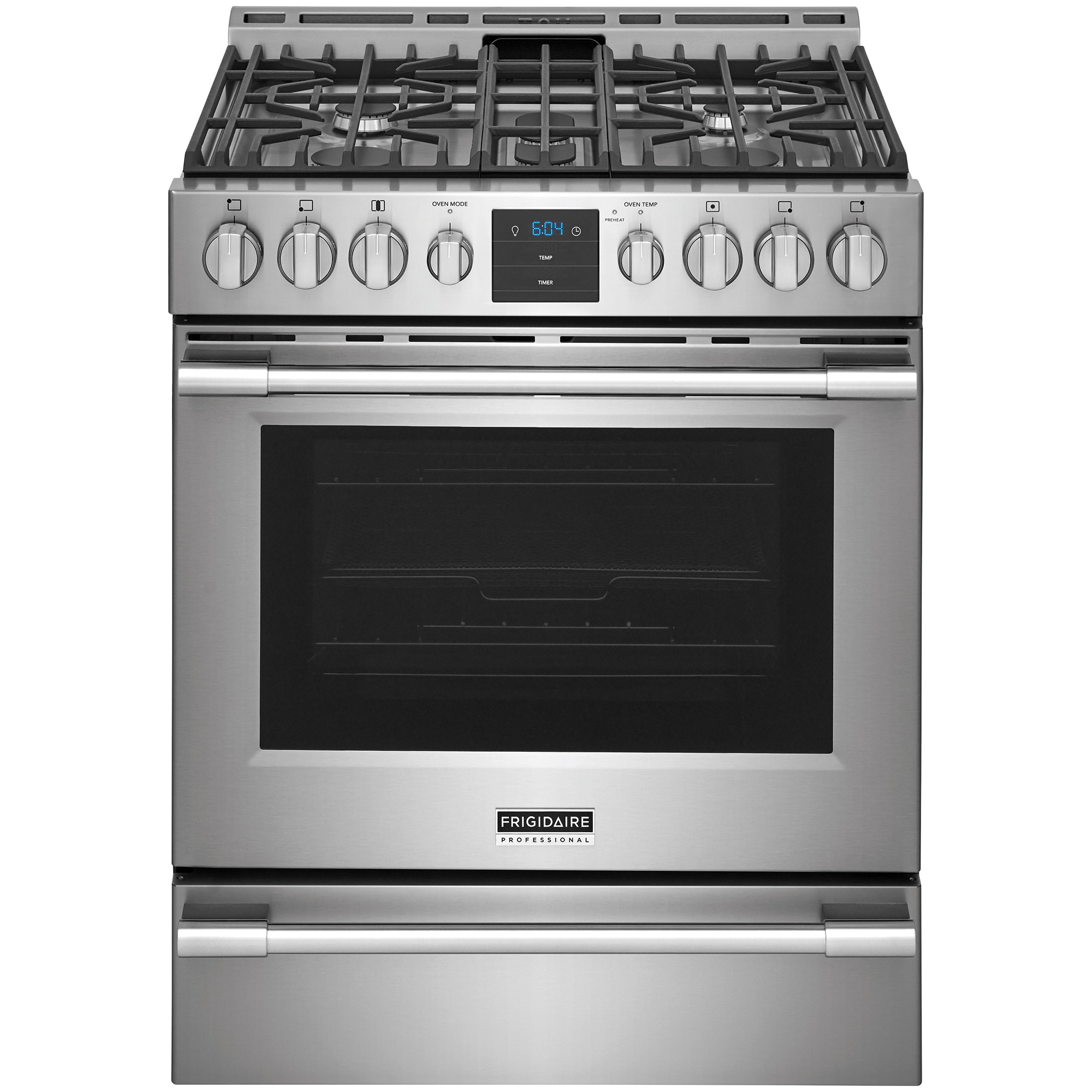 Frigidaire Gallery 30 Inch Electric Drop-In Range With Air Fry And True Convection