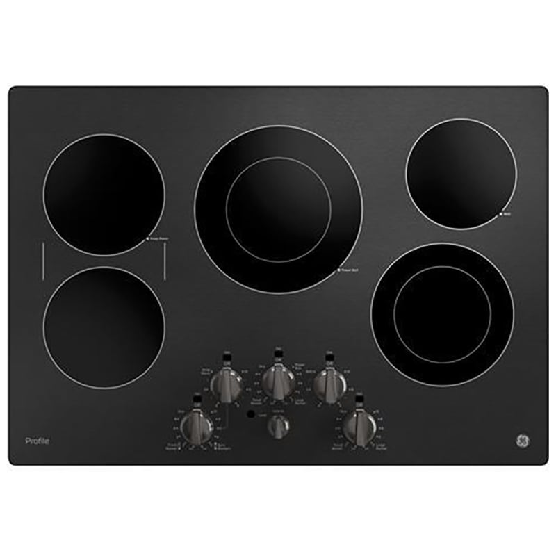 GE Profile PP7030BMTS Cooktop Black Stainless