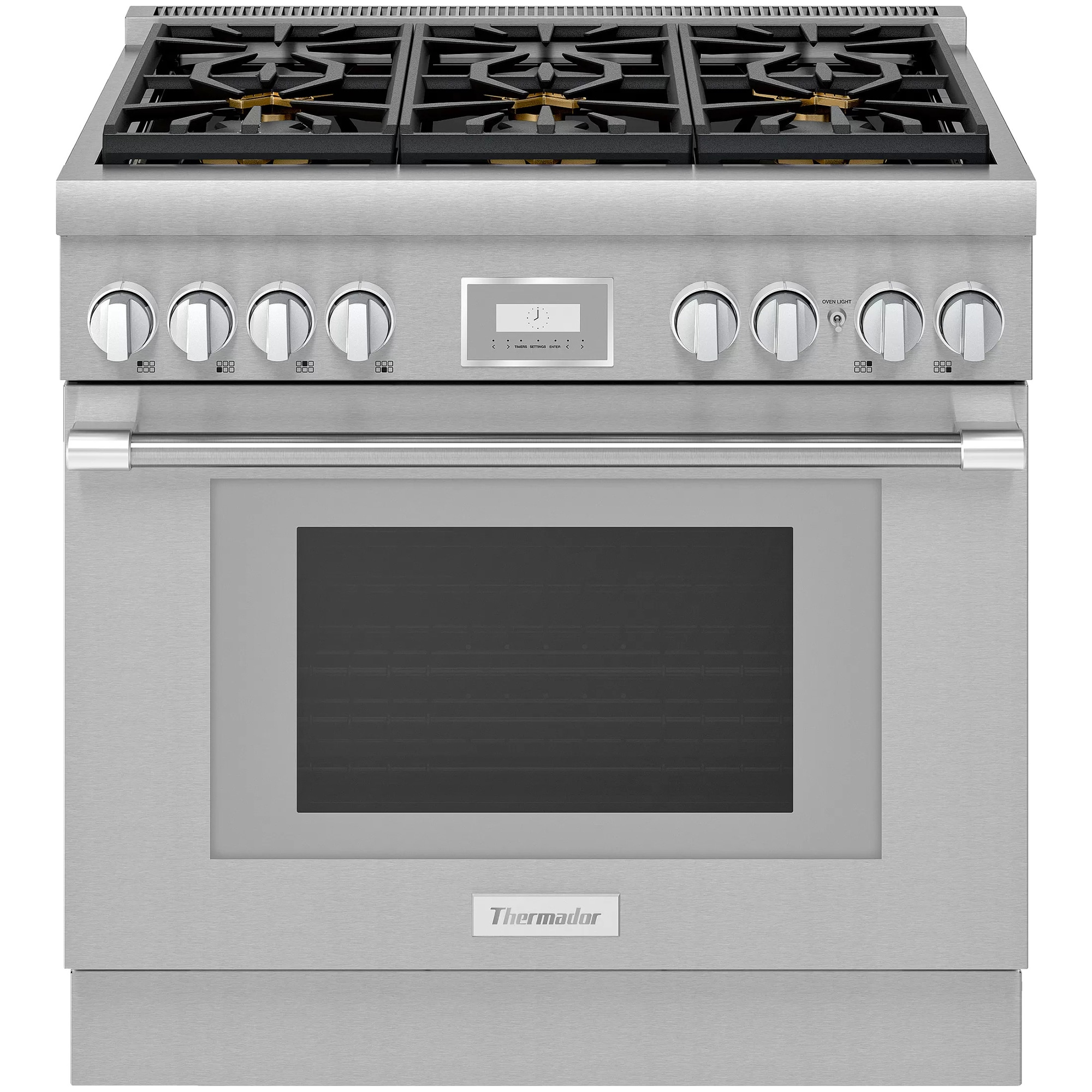 Thermador Pro Harmony 36 6 Burner Free Standing Gas Range With