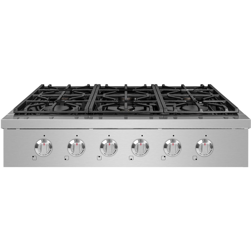 Nxr 36 Slide In Gas Cooktop With 6 Sealed Burners Stainless Steel Pcrichard Com Sct3611