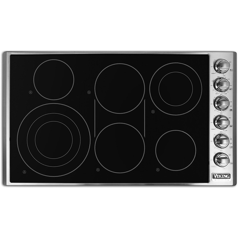 Viking Professional 5 Series 36 Electric Radiant Cooktop With 6