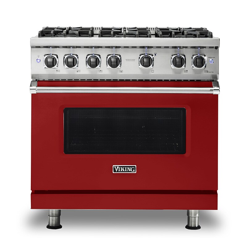 Viking Professional 5 Series 36 6 Burner Free Standing Gas Range