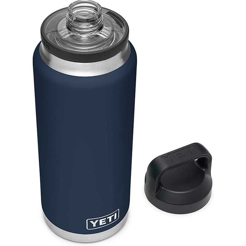 YETI Rambler 36 oz Bottle with Chug Cap - Navy Blue | PCRichard.com ...