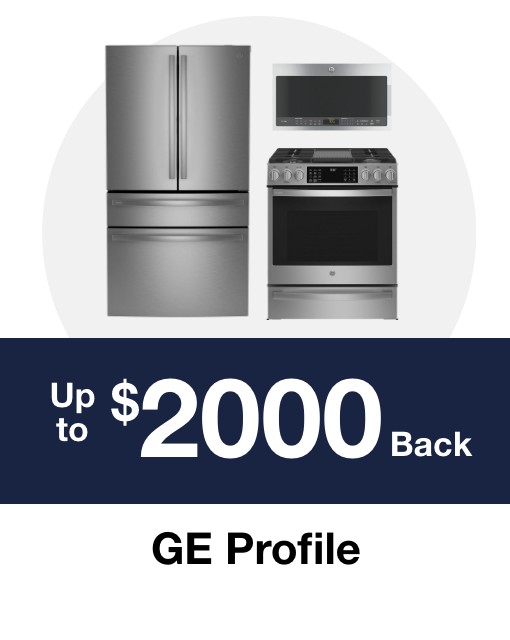 Up to $2000 Back GE Profile