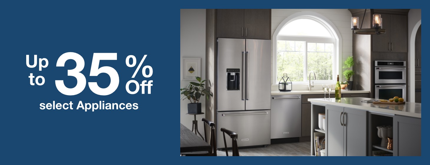 Up to 35% off select Appliances