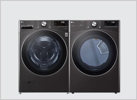 LG Smart Stackable 27 in. Washer Dryer Set