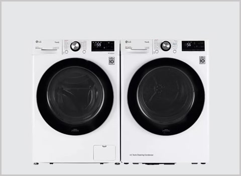 LG Smart Stackable 24 in. Washer Dryer Set