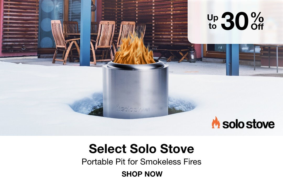 Solo Stove on Sale! Portable pit for smokeless fires SHOP NOW