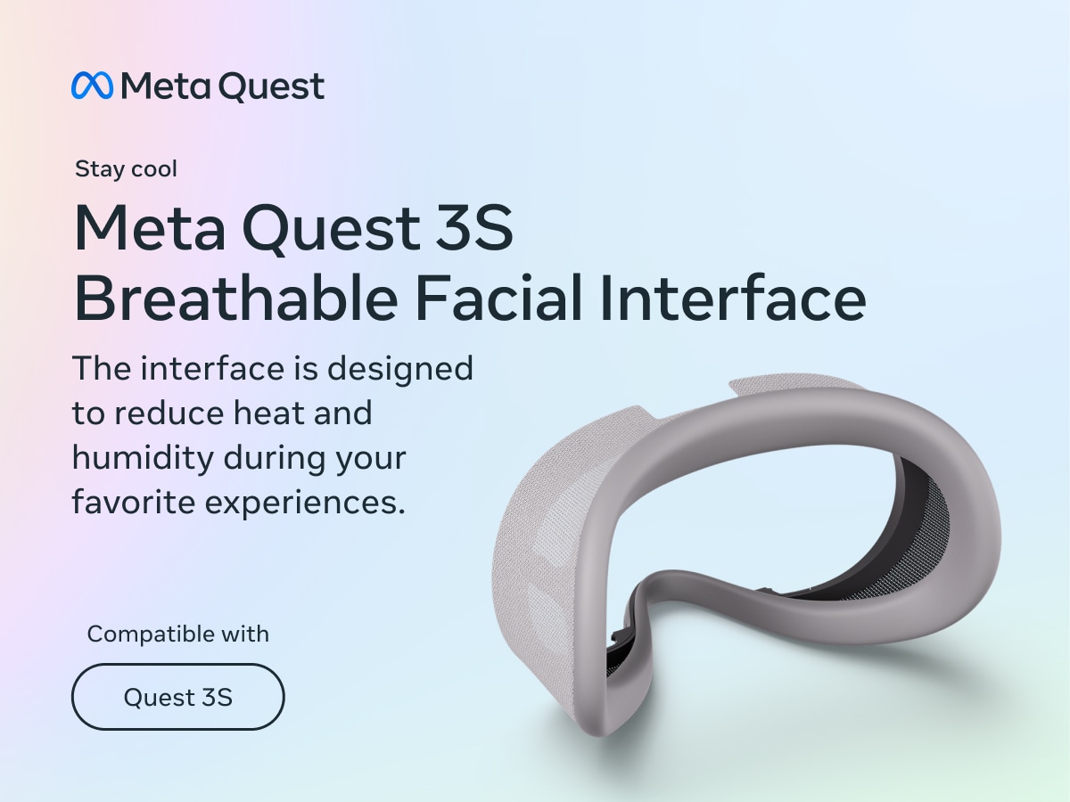 Meta Quest 3S Breathable Facial Interface