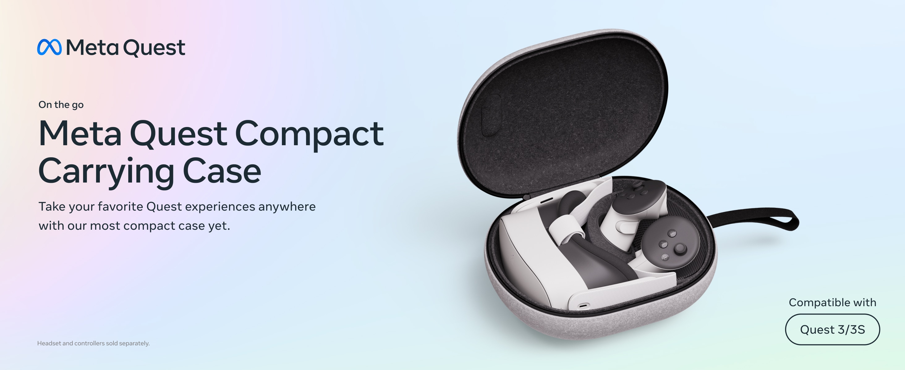 Meta Quest Compact Carrying Case