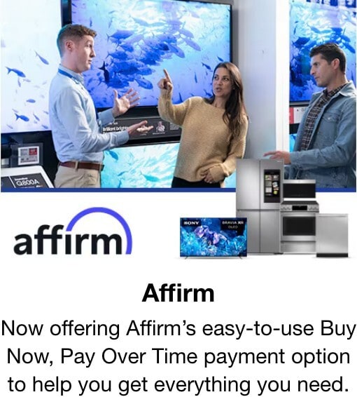 affirm now offering affirms easy to use buy now pay over time payment option to help you get everything you need