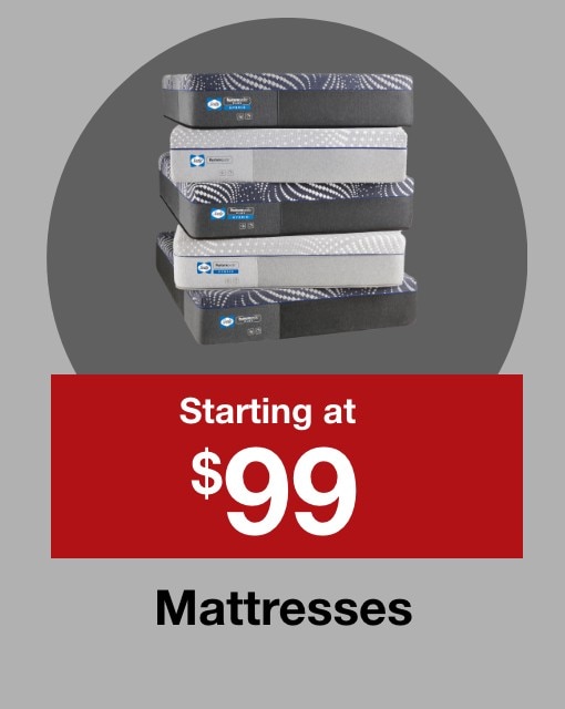 Starting at $99 Mattresses