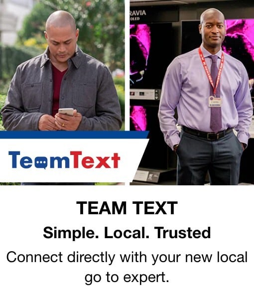 team text simple local trusted connect directly with your new local expert