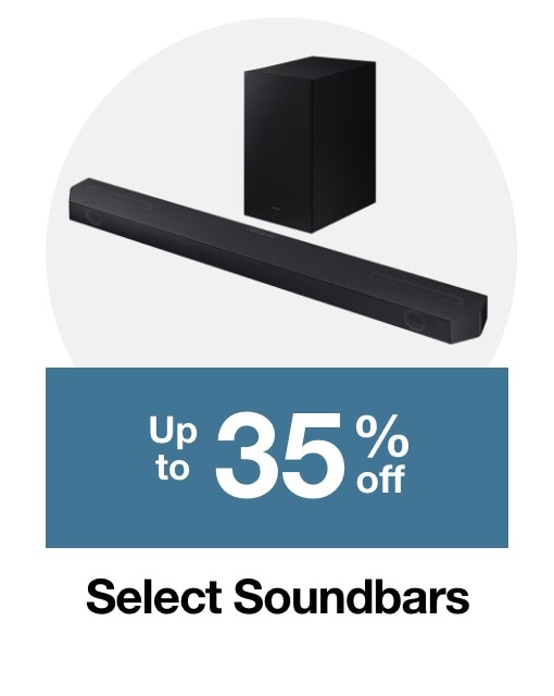 Up to 35% off select Soundbars