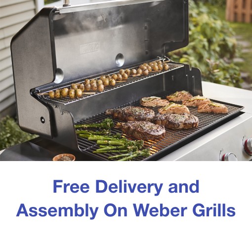 Free Delivery and Assembly on Weber Grills