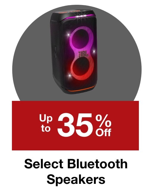 Up to 35% off select Bluetooth Speakers