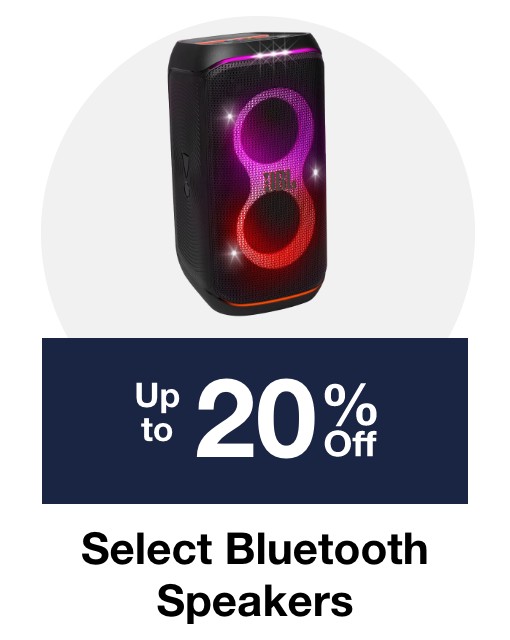 Up to 35% off select Bluetooth Speakers