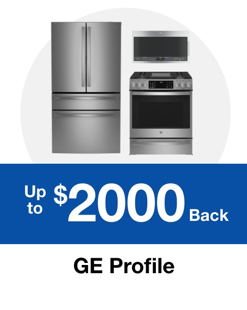 Up to $2000 back on GE Profile