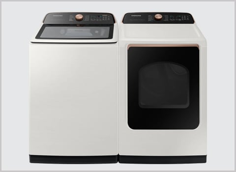 Samsung 27 in. with Auto Dispense System Washer Dryer Set