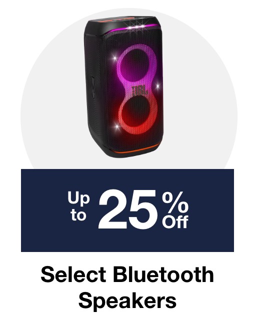 Up to 35% off select Bluetooth Speakers